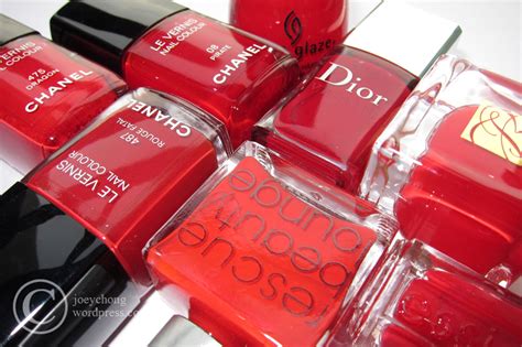 Comparing Chanel Le Vernis In 08 Pirate With Others